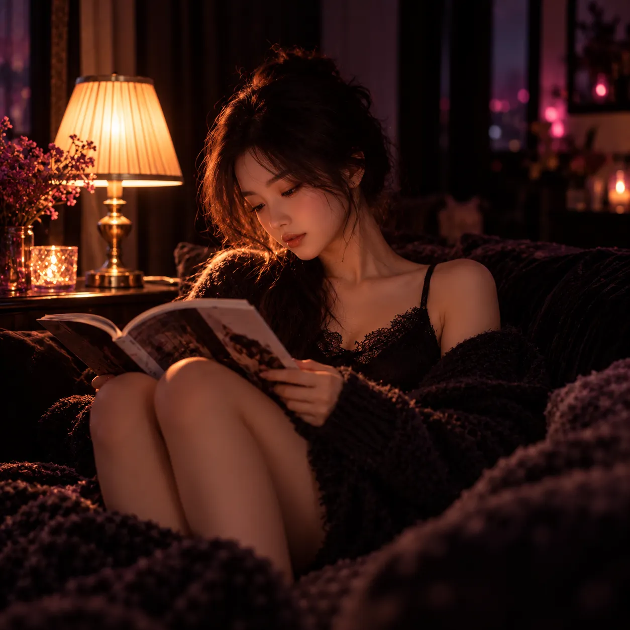 夕阳落进房间之前封面